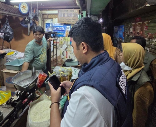 Jaga Stabilitas Pangan, Polrestabes Surabaya Awasi Penjualan Beras Setiap Hari