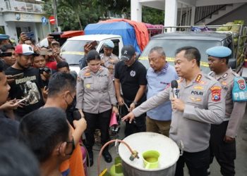 Polrestabes Surabaya Ungkap Sindikat Pengoplos LPG Bersubsidi 3kg ke 12kg