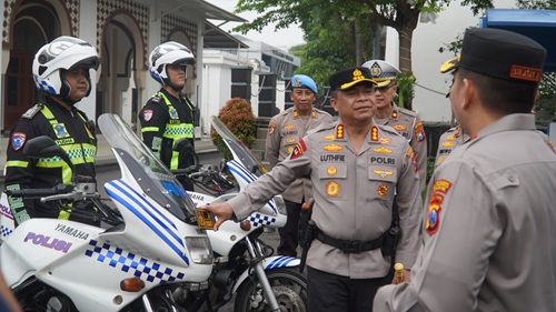 Polrestabes Surabaya Gelar Operasi Lilin 2025, Pastikan Nataru Aman