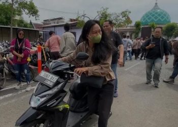 Bazar Ranmor Polrestabes Surabaya Bikin Senyum Sumringah Korban Curanmor